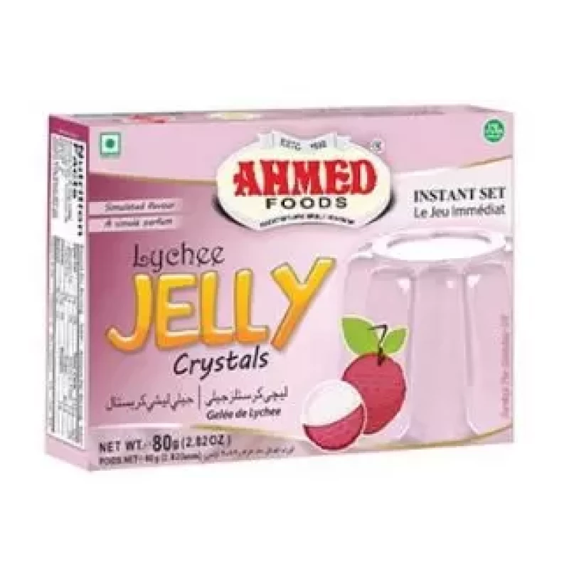 AHMED LYCHEE JELLY 80GM