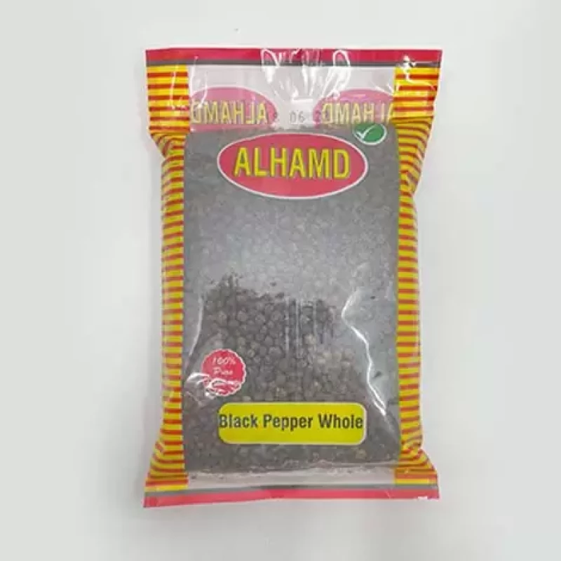 ALHAMD BLACK PEPPER WHOLE 200gm