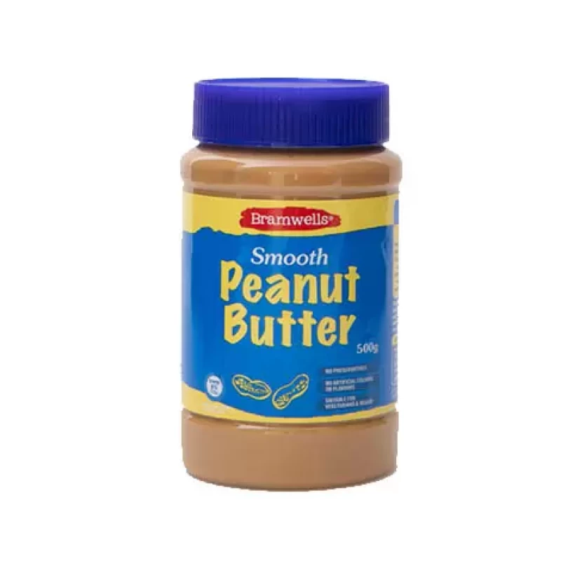 BRAMWELLS PEANUT BUTTER SMOOTH 500GM