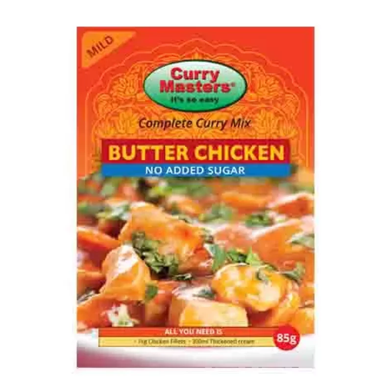 CURRY MASTERS BUTTER CHICKEN (NO ADDED SUGAR) 85gm