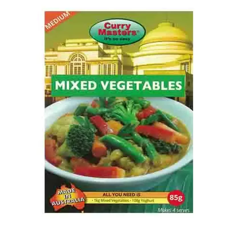 CURRY MASTERS MIXED VEGETABLE 100gm