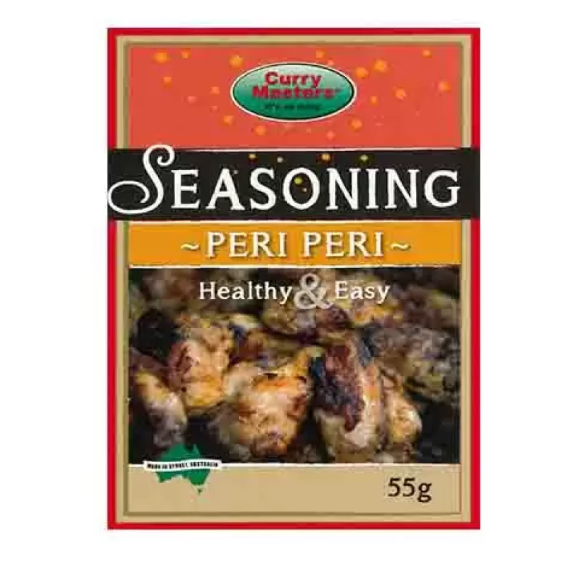 CURRY MASTERS SEASONING PERI PERI 55gm