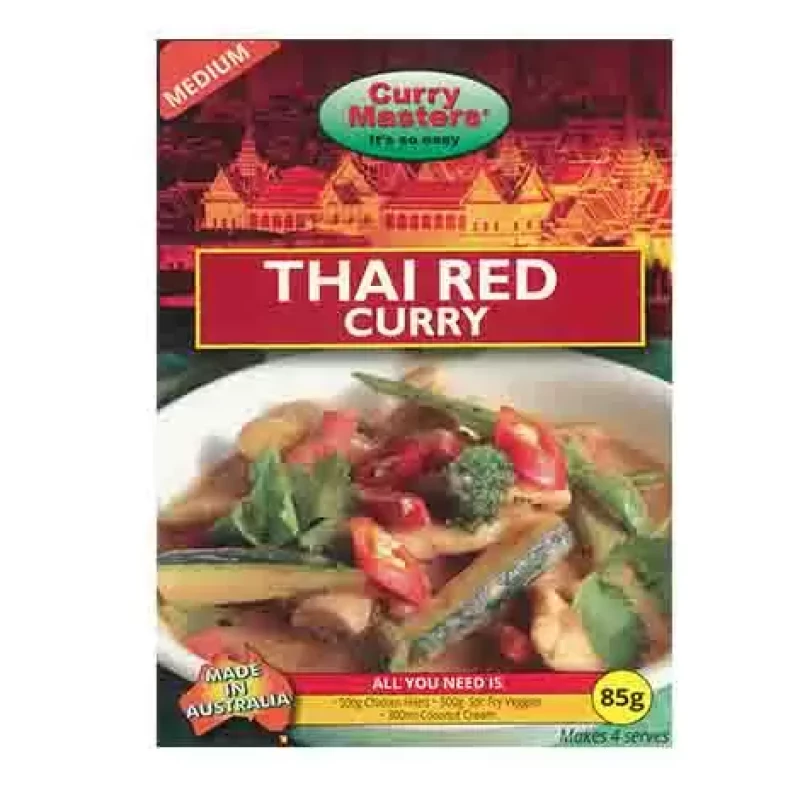 CURRY MASTERS THAI RED CURRY 85gm