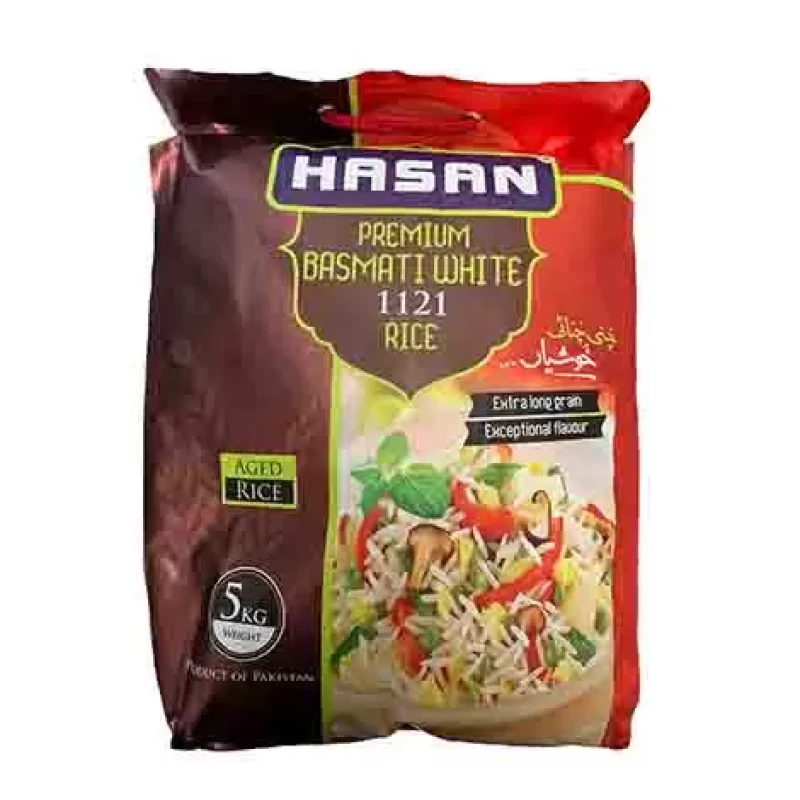 Hasan 1121 Premium Basmati Rice 5kg