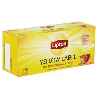 LIPTON YELLOW LABEL 25 TEA BAGS