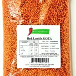 M&J RED LENTIL WHOLE GOTA 1KG
