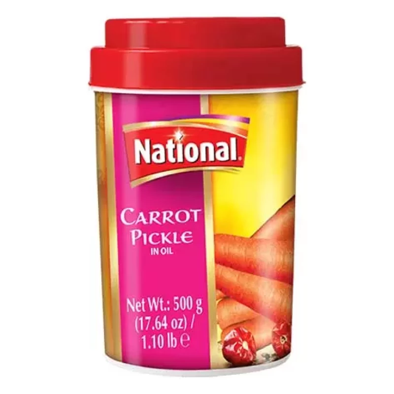 NATIONAL CARROT PICKLE 500gm