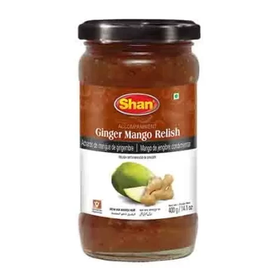 SHAN GNGER MANGO CHUTNEY 400gm