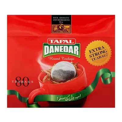 TAPAL DANEDAR TEA BAGS 80 BAGS