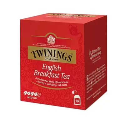 TWININGS ENGLISH BREAKFAST 10TEA BAGS