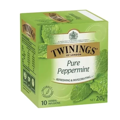 TWININGS PURE PEPPERMINT 10 PACK